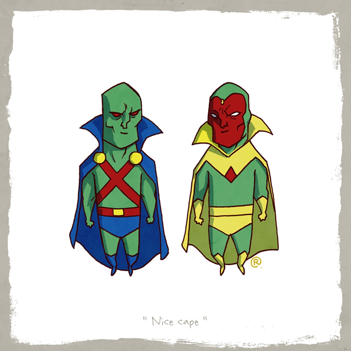 21. Martian Manhunter (1955) ve Vision (1940) 