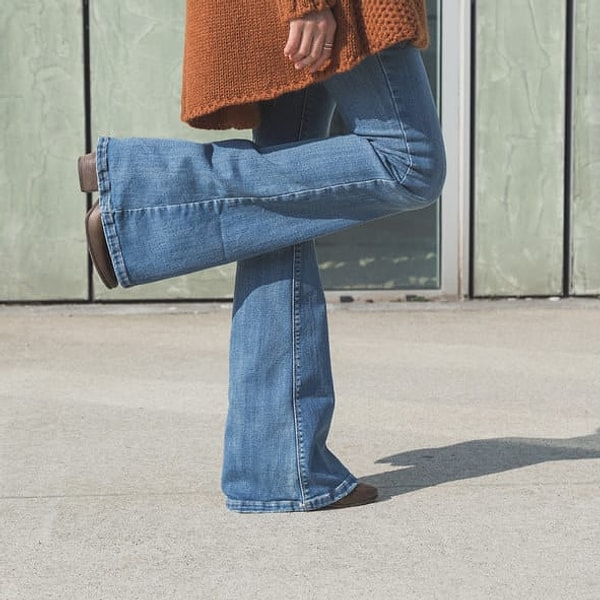 4. А вы бы надели эти супер клёшные джинсы, если бы это были последние джинсы на Земле?