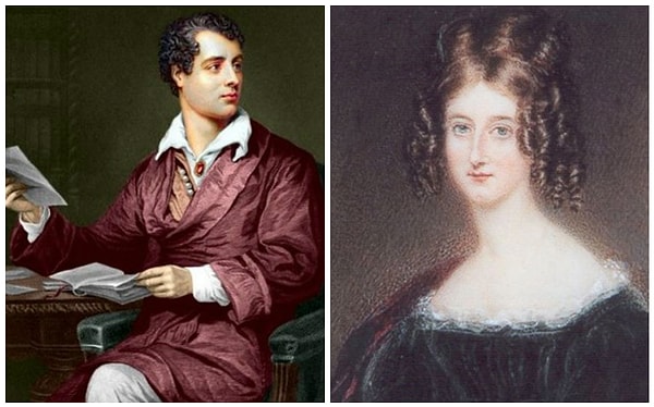 8. Байрон и его сестра Августа Ли