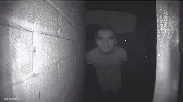 3. Imagine hearing a knock at the door in the middle of the night and finding this:
