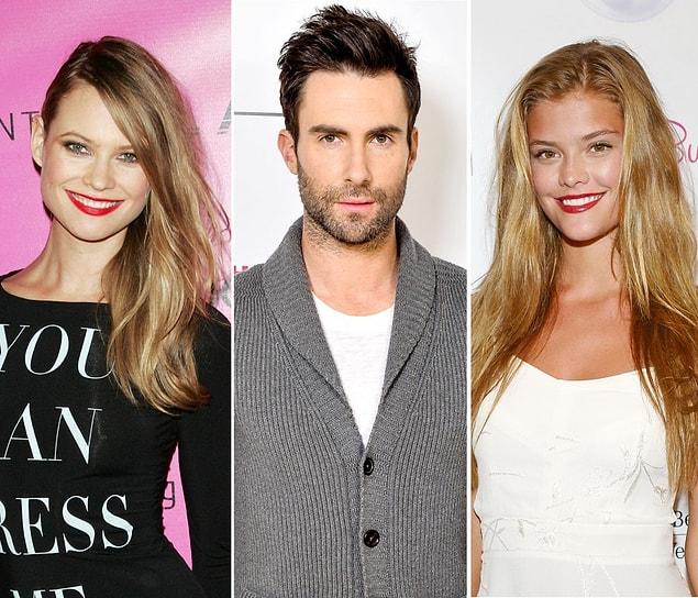 3. Adam Levine is just like Leonardo DiCaprio... He has a thing for Victoria's Secret models.