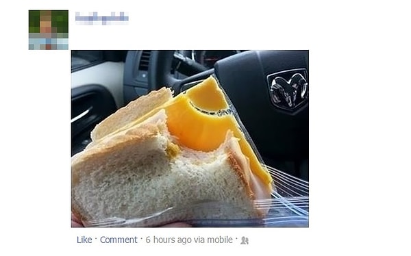 15. "Сэндвич от моей любимой"