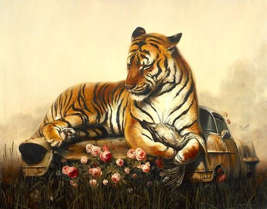 Animal Planet: The Disturbing, Beautiful And Surreal Paintings Of Martin Wittfooth