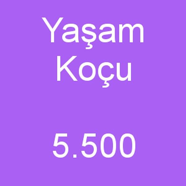 Yaşam Koçu - 5.500 TL!