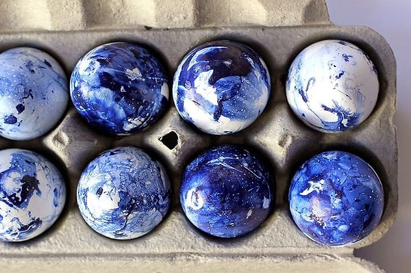 6. Мраморные яйца