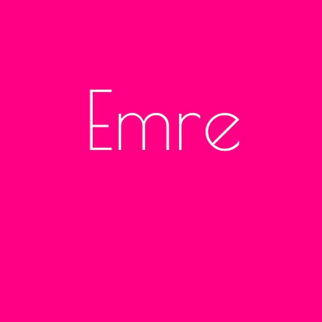 Emre sana aşık!