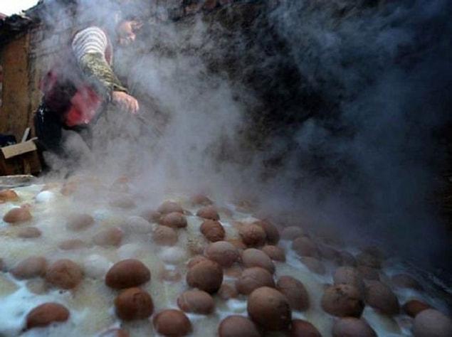 1. In Dongyang, China, every spring, eggs boiled in the urine of young boys is sold as a delicacy.