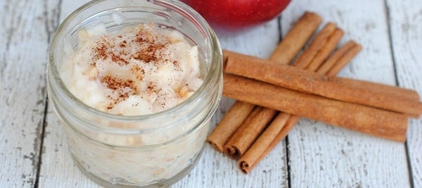 7. Яблочный сахарный скраб с корицей