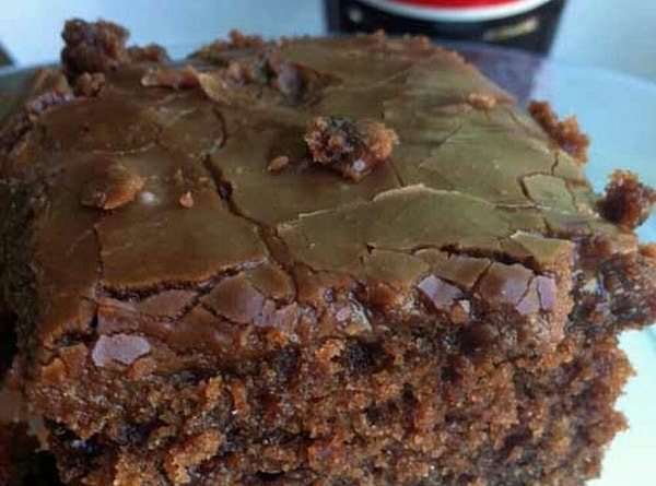 4. Шоколадный кекс с колой