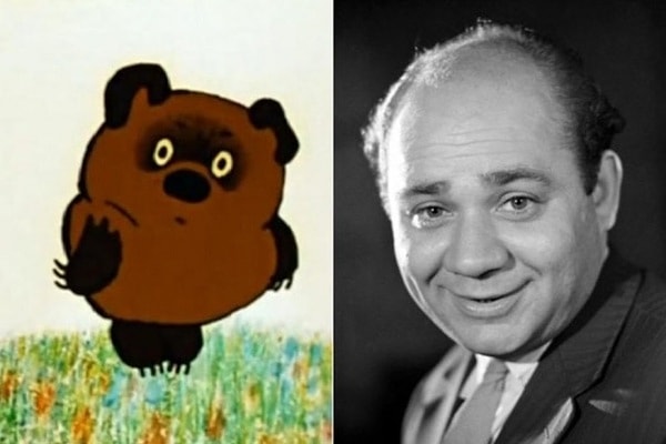 4. Винни-Пух - Евгений Леонов, "Винни Пух".