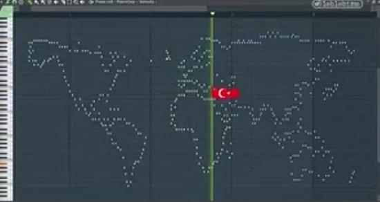 Şaşırtıcı Türkiye Notalarıyla, Dünya Haritasının Müziği
