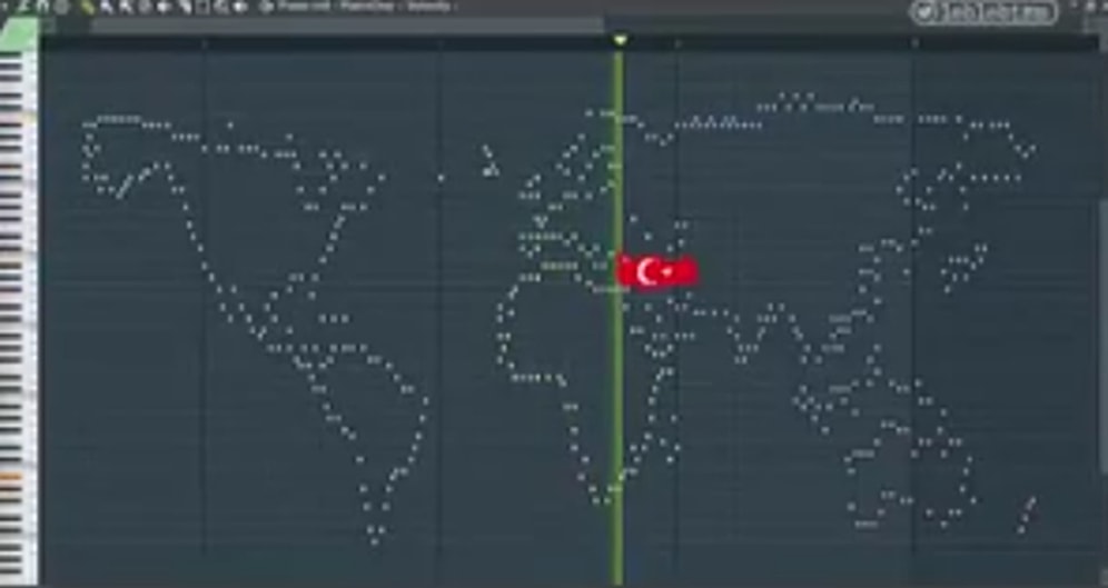 Şaşırtıcı Türkiye Notalarıyla, Dünya Haritasının Müziği