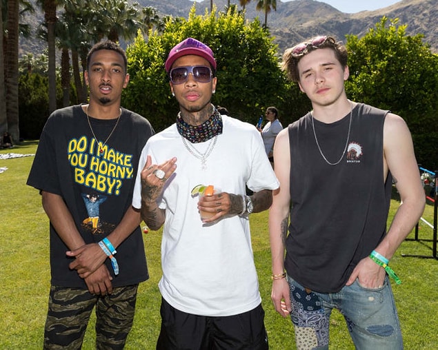 8. Taco, Tyga and Brooklyn Beckham