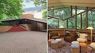 Vintage Severler Buraya! 1960'lı Yıllardan Kalma Frank Lloyd Wright Tasarımı Ev