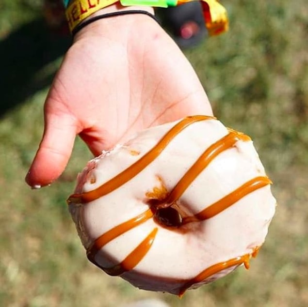 5. Bu donut! Diyet iptal arkadaşlar.