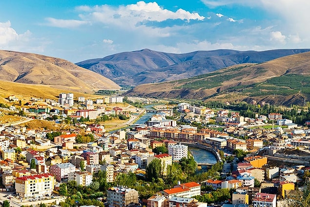 12. Bayburt'un haritadaki yeri.