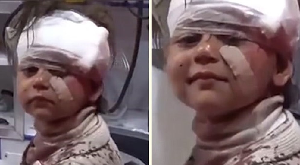 Gülümsemesiyle Çok Şey Anlatan Suriyeli Küçük Kız