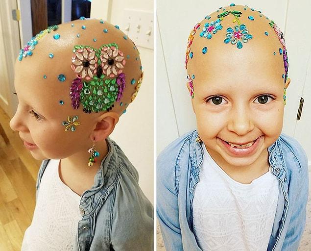 Gienessa is beautiful as the way she is, but we bet she made everybody jealous on the crazy hair day!