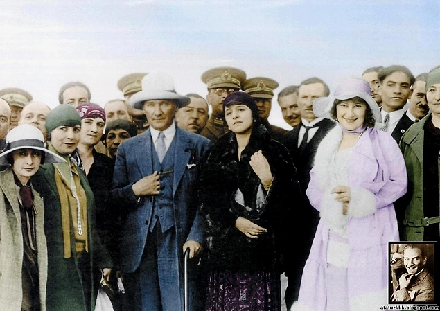 Özlüyoruz Atam! Genelkurmay Başkanlığı'nın Yayınladığı Renklendirilmiş Atatürk Fotoğrafları