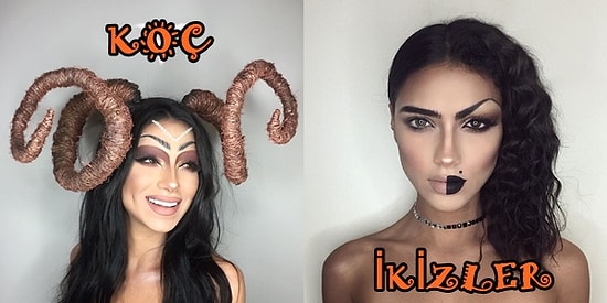 Sizinki Hangisi? Burçlara Özel Olarak Tasarlanmış Zodyak Konseptli 12 Başarılı Makyaj