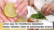 Salataların Vazgeçilmezi Limonu Muhteşem Lezzetler Dışında Kullanabileceğiniz 13 Farklı Yöntem