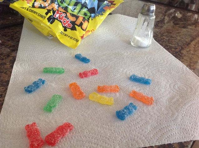 7. SOUR PATCH KIDS ARE SWEET, NOT SALTY! OMG!