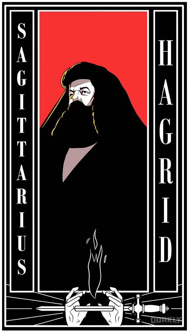 10. Sagittarius: Rubeus Hagrid