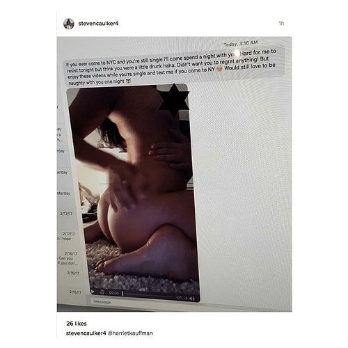 İngiliz futbolcu Steven Caulker'ın Instagram hesabı hacklendikten sonra ortaya çıkan fotoğraflar tartışma konusu oldu.