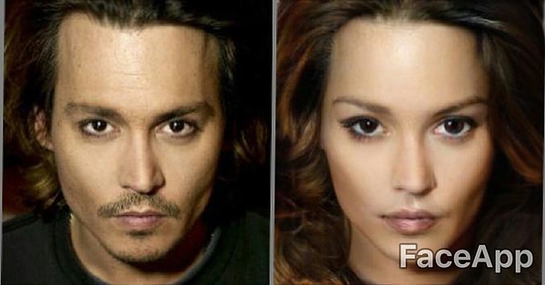 19. Джонни Депп - достаточно сложно его было бы узнать в женском обличии