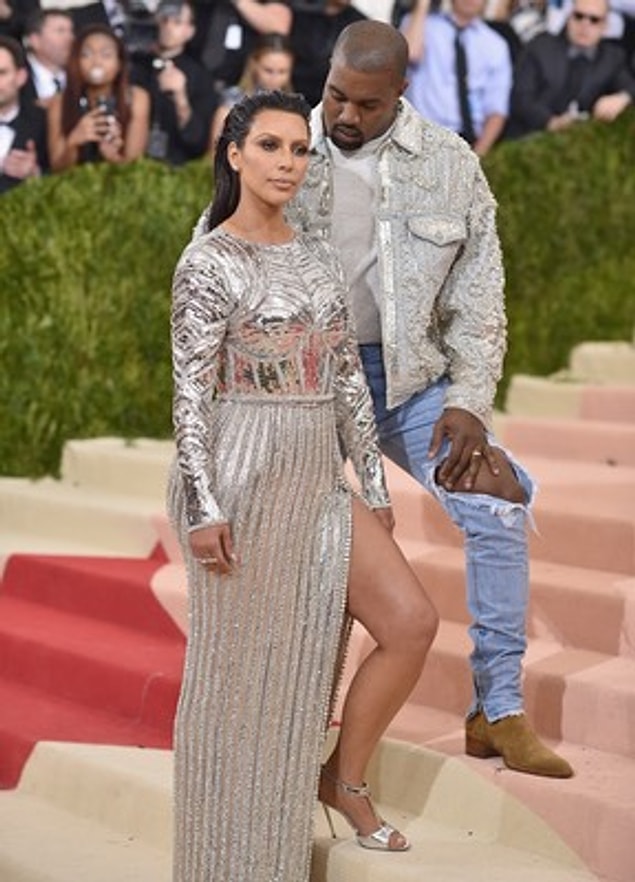 6. Kanye West ve Kim Kardashian