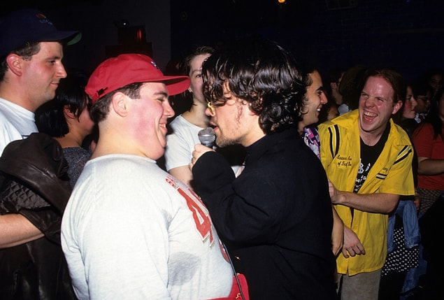 22. Peter Dinklage, singing with the band Whizzy, 1994.