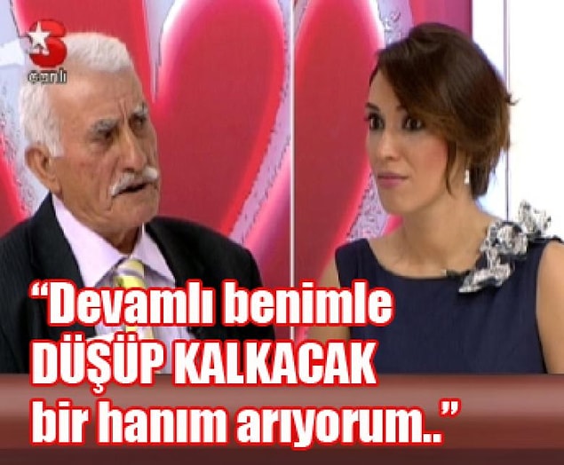 Biraz garip istekleri olan Yakup Amca