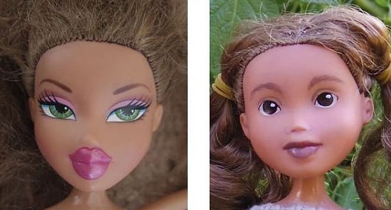 Скажем косметике "НЕТ": 10 кукол, которым смыли макияж