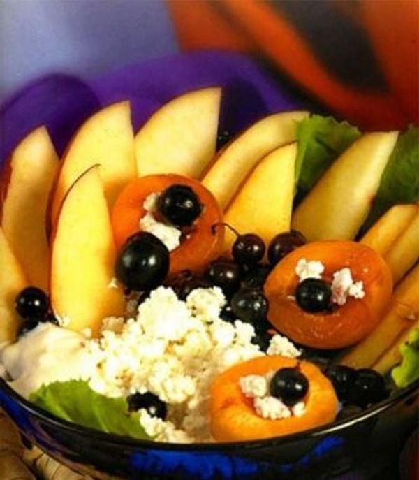 8. Рикотта с фруктами