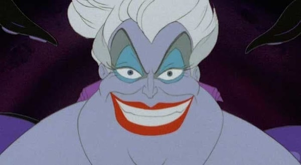 3. Урсулу срисовали с Дивайна. Что ж, надо сказать, аниматоры не прогадали.