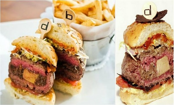 8. The DB Royale Double Truffle Burger ($140)