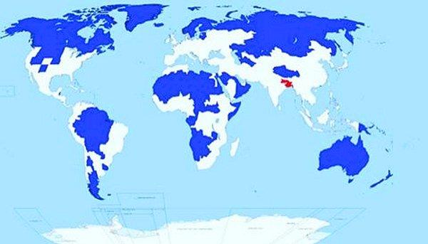 15. Kırmızı bölgede yaşayanlarla mavi bölgede yaşayanların sayısı eşit.