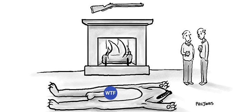 12 комиксов с очень тонкими юмором от отвергнутого журналом New Yorker карикатуриста