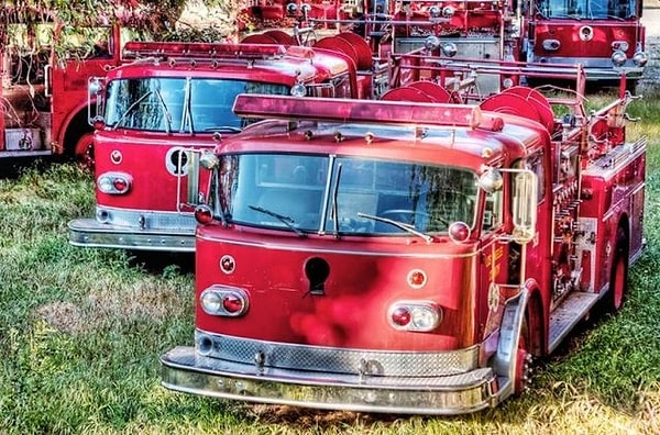 9. Кладбище пожарных машин