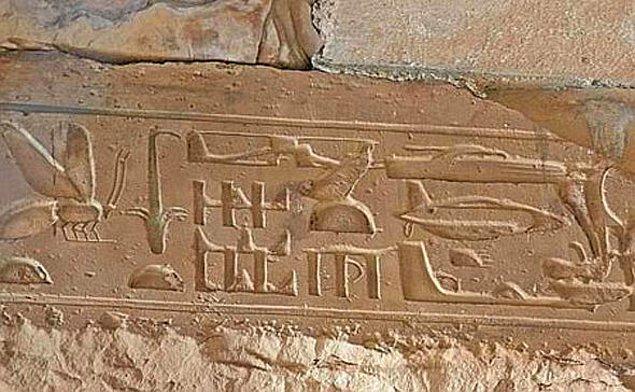 Söz konusu hiyerogliflere Abydos'ta bulunan Seti I Tapınağı'nda rastlandı.