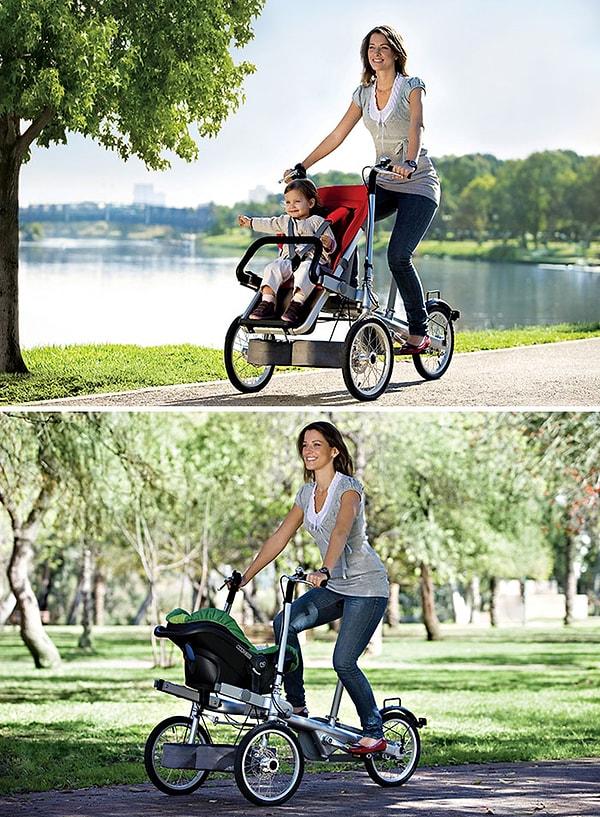 6. Bebek arabalı bisiklet