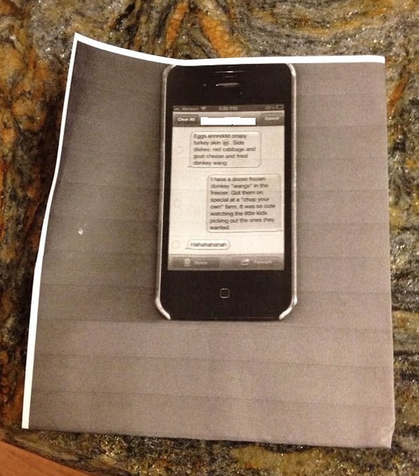 5. "Моя мама не знает, как сделать скриншот, поэтому она решила воспользоваться сканером"