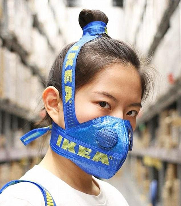 5. Fashion meets function: Chinese designer Zhijun Wang created this anti-pollution mask. The design was re-posted to High Snobiety's Instagram page and received more than 31,000 likes