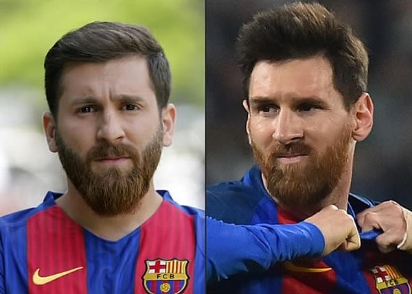 3. 25-летний иранский студент Реза Парастеш настолько похож на кумира миллионов, что одна известная газета даже опубликовала фото Резы, хотя речь шла о настоящем Месси