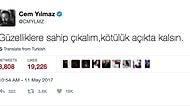 Cem Yılmaz'ın Komik Olduğu Kadar Filozof Gibi Bir Adam Olduğunu da Gösteren 16 Tweet'i