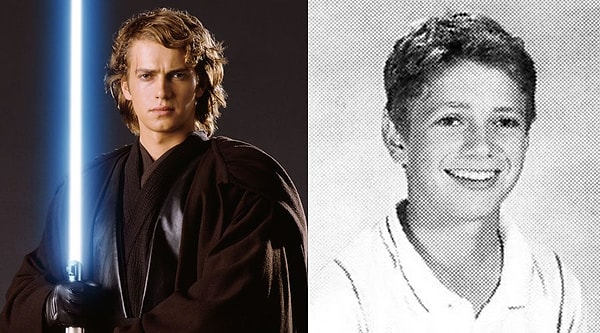 12. Hayden Christensen  (Anakin Skywalker)