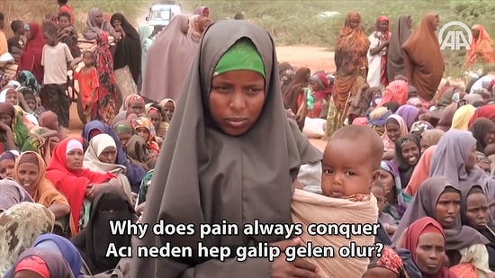 Afrikalı Anaların Dramı Şarkı Oldu!