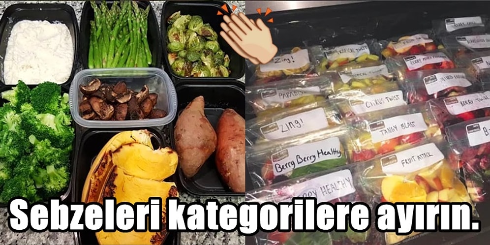 Yemek Hazırlama Sürecinde Hem Zamandan Hem de Paradan Tasarruf Etmek İsteyenlere 13 İpucu