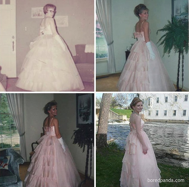 2. First worn in 1962 – last worn in 2013. Mother, two daughters, and one granddaughter
