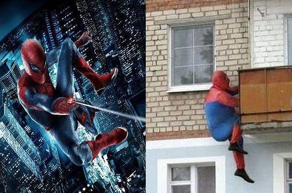 9. С большим аппетитом приходит... российский Человек-паук